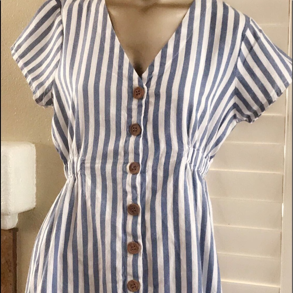 DEREK HEART ❤️ Striped Dress